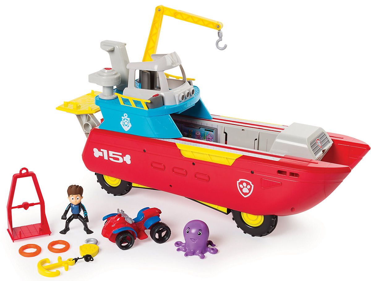 Spin Master Paw Patrol - Tlapková Patrola Sea Patroller 2v1 záchranné vozidlo 1